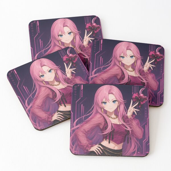 Item preview, Luka Megurine (Hatsune Miku X HMV) designed and sold by Kitsune Merchant.