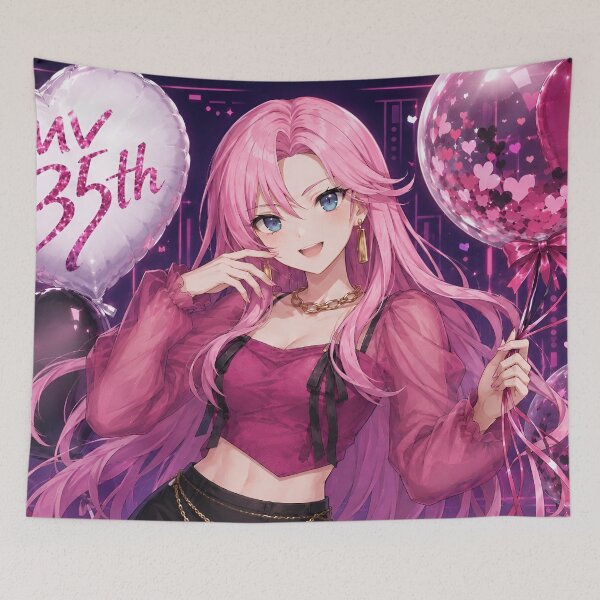 Item preview, Luka Megurine (Hatsune Miku X HMV) designed and sold by Kitsune Merchant.