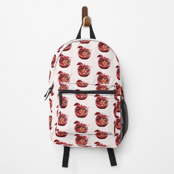 Item preview, Magical Red Apple Aquarium with Goldfish – Fantasy Fruit Art designed and sold by Masora.studio.