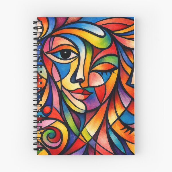Item preview, Intertwined faces in the flow of color designed and sold by Sigtrix.