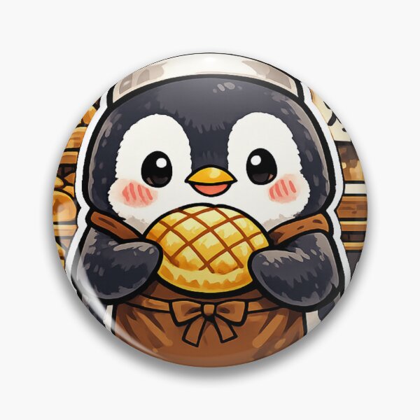 Item preview, Kawaii Penguin Baker with Melon Pan – Cute Japanese Bakery designed and sold by kawaii animal store (in Japan).