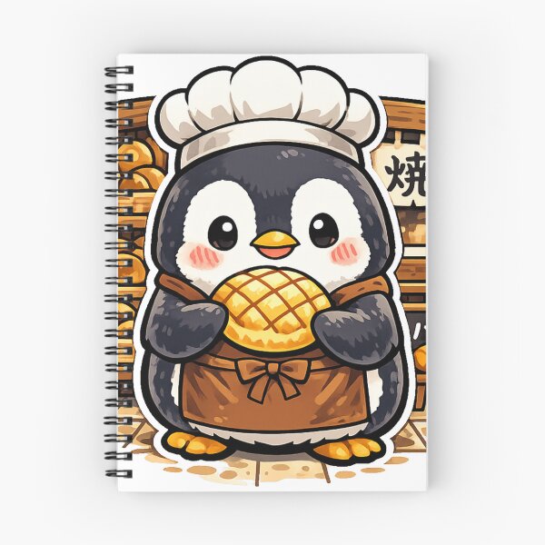 Item preview, Kawaii Penguin Baker with Melon Pan – Cute Japanese Bakery designed and sold by kawaii animal store (in Japan).