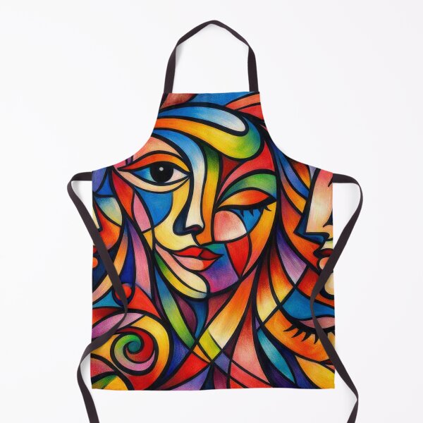 Item preview, Intertwined faces in the flow of color designed and sold by Sigtrix.
