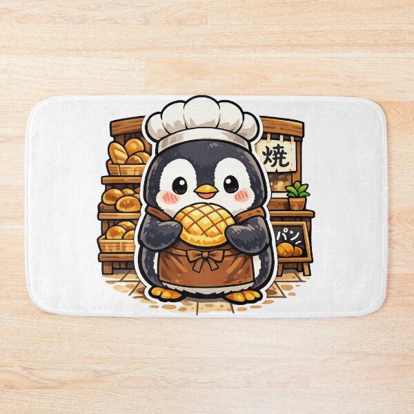Item preview, Kawaii Penguin Baker with Melon Pan – Cute Japanese Bakery designed and sold by kawaii animal store (in Japan).