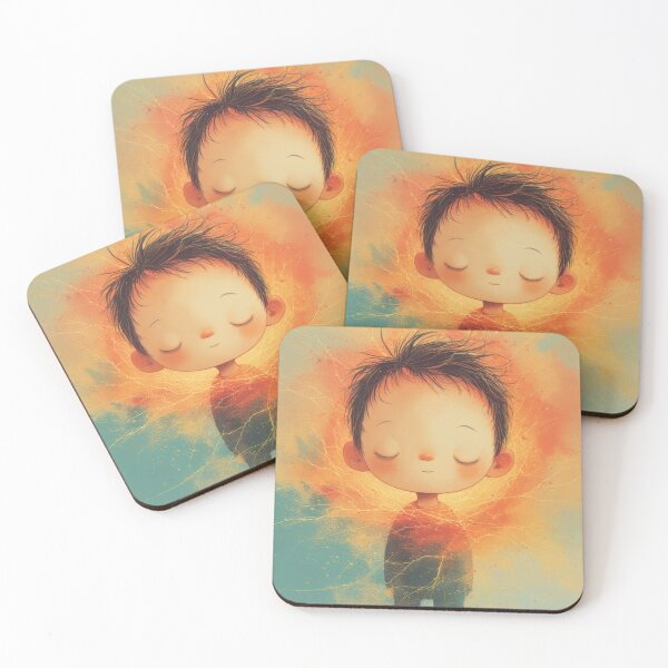 Item preview, A child in the light in the middle of the universe designed and sold by Mianku | Für das Leben.