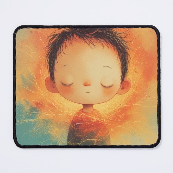 Item preview, A child in the light in the middle of the universe designed and sold by Mianku | Für das Leben.