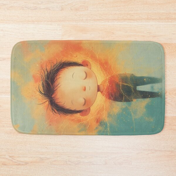 Item preview, A child in the light in the middle of the universe designed and sold by Mianku | Für das Leben.