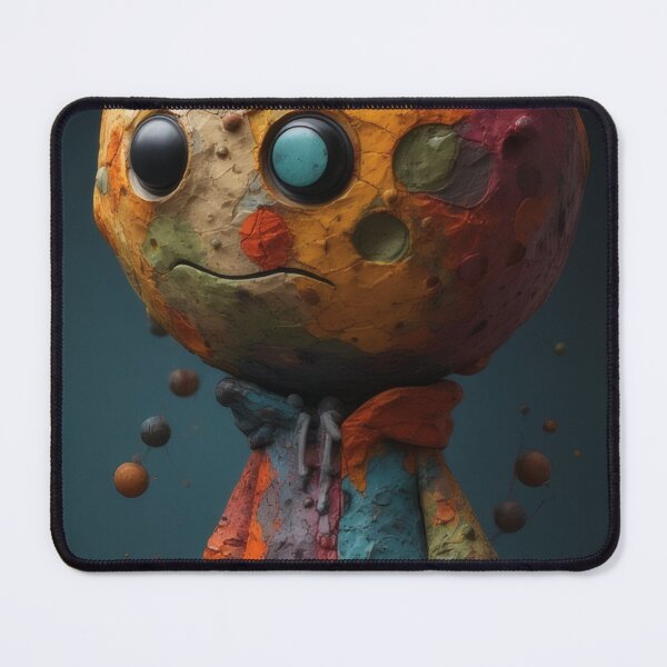 Item preview, Colorful planet character with big eyes designed and sold by Mianku | Für das Leben.
