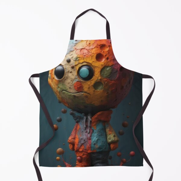 Item preview, Colorful planet character with big eyes designed and sold by Mianku | Für das Leben.