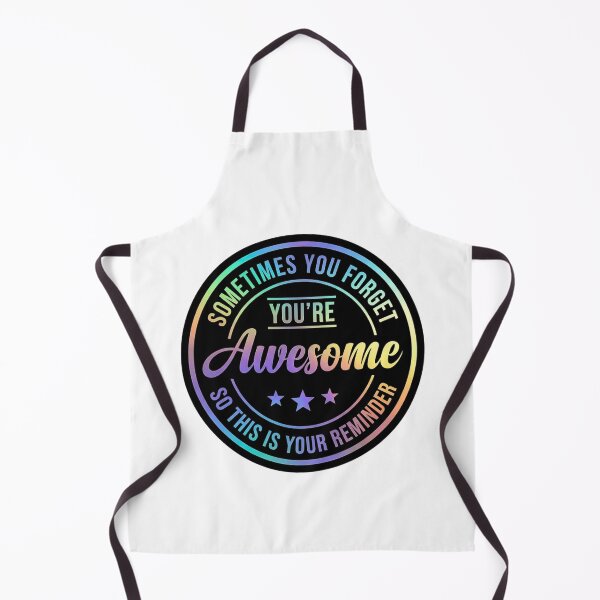 Item preview, Sometimes You Forget You're Awesome Holographic Employee Coworker Appreciation Quote designed and sold by raedattia.