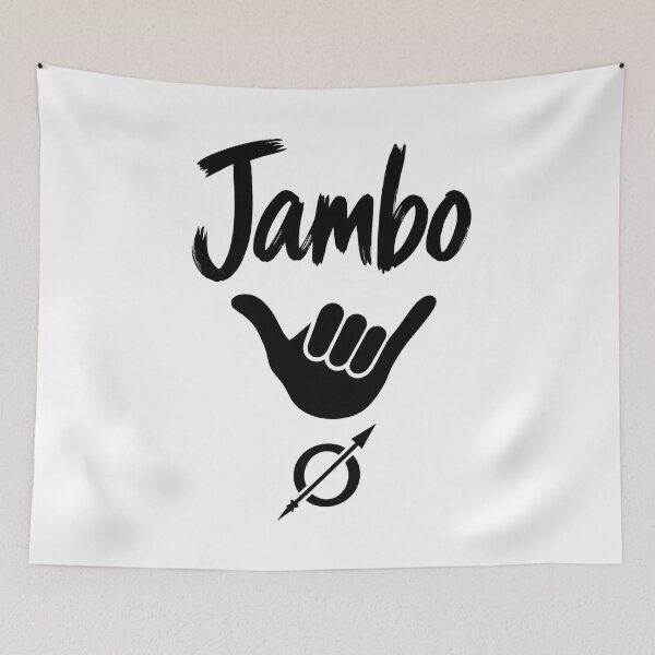 Item preview, Zero Mindset #015 – Jambo Shaka | Positive Vibes Hand Sign Design designed and sold by RestartFromZero.