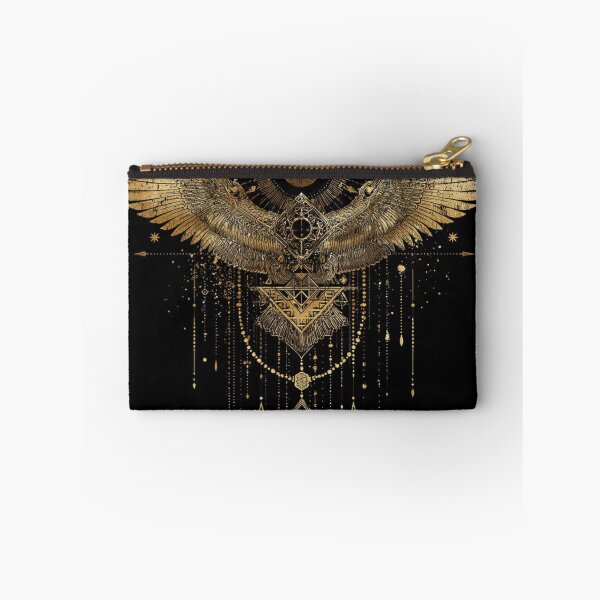Item preview, Celestial Golden Winged Sacred Geometry Alchemical Symbol designed and sold by Sheoutthere.