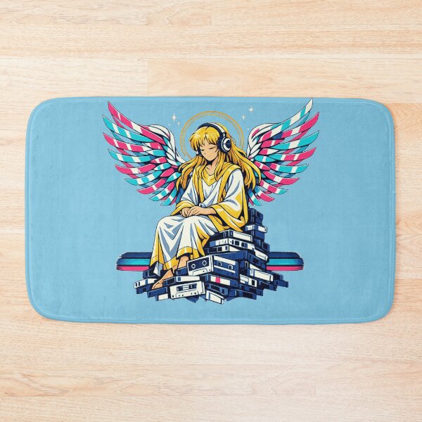 Artikelvorschau, Neon Retro Cassette Angel entworfen und verkauft von KungPowUnicorn.