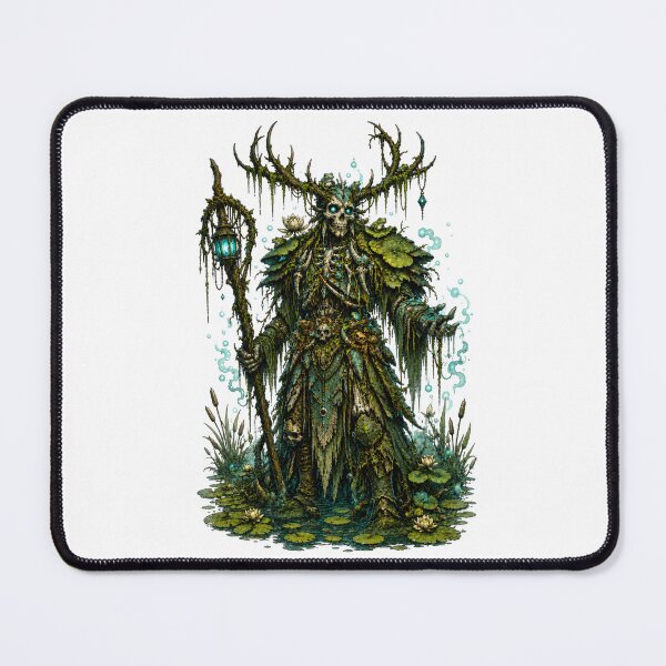 Item preview, Swamp Lich | Undead Forest Guardian | Dark Fantasy Necromancer designed and sold by MrDev.