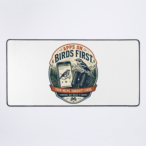 Item preview, Bird Nerd Retro Birdwatching Nature Lover Design designed and sold by JansenGS.