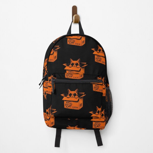 Item preview, Anti Social Cat In A Box designed and sold by OCatClub.