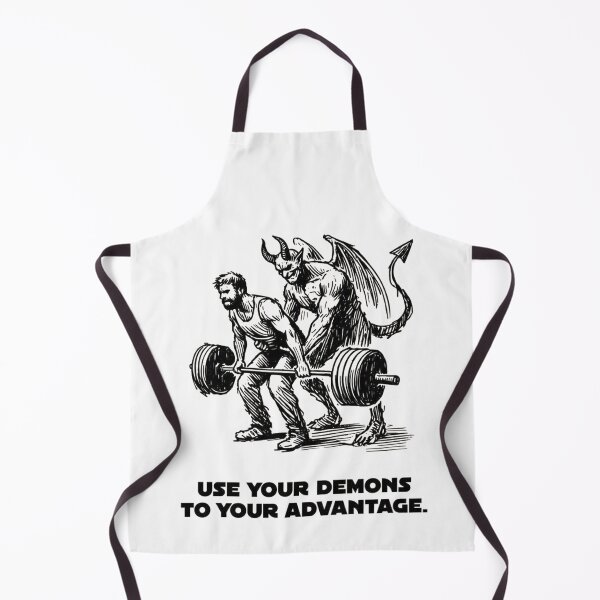 Item preview, Use Your Demons To Your Advantage Gym Graphic T-Shirt designed and sold by blawdi.