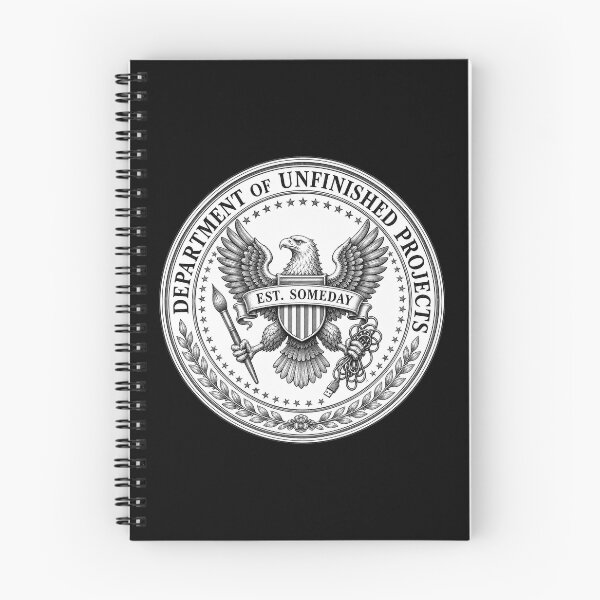 Item preview, culture Department Of Unfinished Projects — Funny Fake Government Seal designed and sold by Uglyandcute.