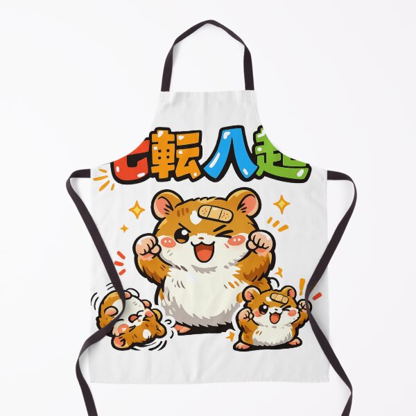 Item preview, Nanakorobi Yaoki Hamster – Cute Japanese Never Give Up Motivational Art designed and sold by kawaii animal store (in Japan).