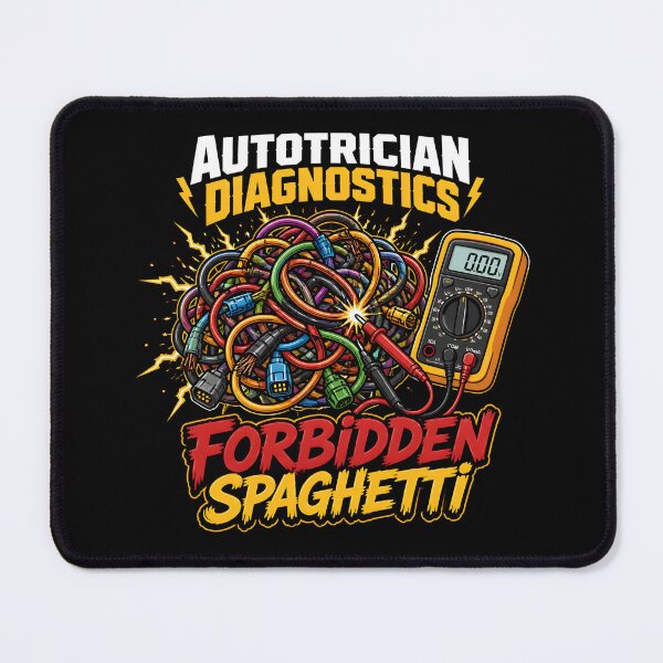 Item preview, Forbidden Spaghetti Electrical Wiring Funny Mechanic designed and sold by ThirdShiftLab.