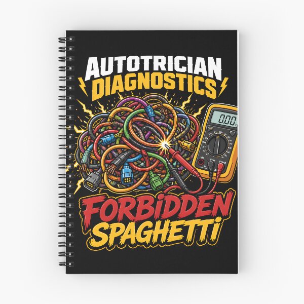 Item preview, Forbidden Spaghetti Electrical Wiring Funny Mechanic designed and sold by ThirdShiftLab.