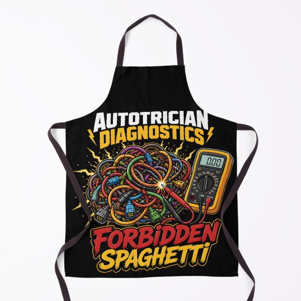 Item preview, Forbidden Spaghetti Electrical Wiring Funny Mechanic designed and sold by ThirdShiftLab.