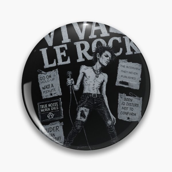 Item preview, Simon The Punk Rock Rebel – Vintage Alternative Music Artwork designed and sold by DravensApparel.