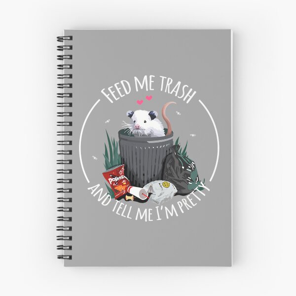 Item preview, Feed Me Trash Possum Opossum Cute Funny Trash Cat designed and sold by Eversoles.