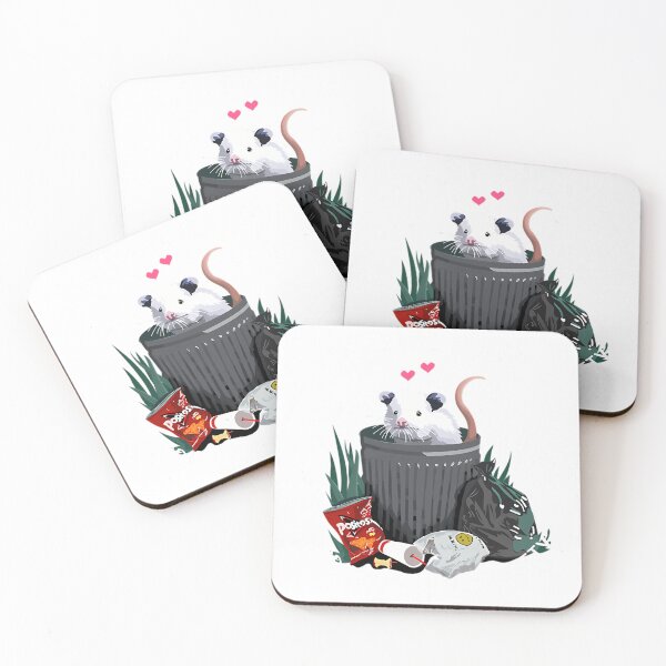 Item preview, Feed Me Trash Possum Opossum Cute Funny Trash Cat designed and sold by Eversoles.