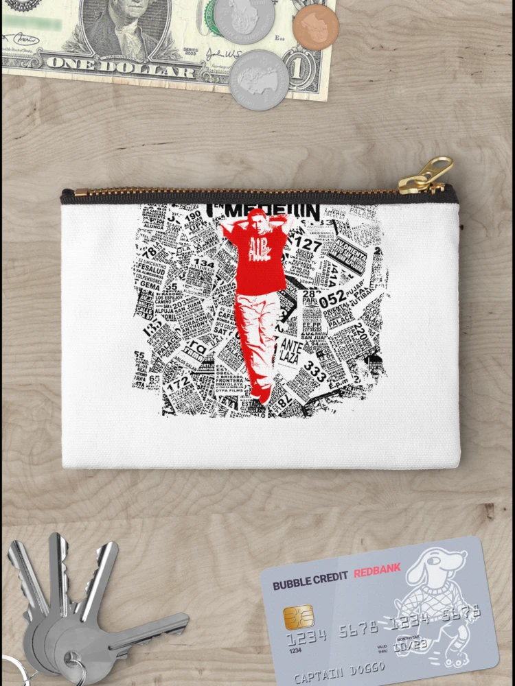 Thumbnail 3 of 4, Zipper Pouch, Typographi Style Rapper designed and sold by NaturePsyche.
