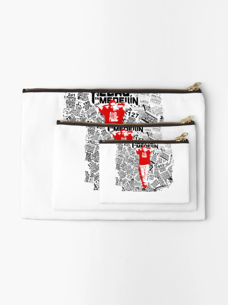 Thumbnail 2 of 4, Zipper Pouch, Typographi Style Rapper designed and sold by NaturePsyche.