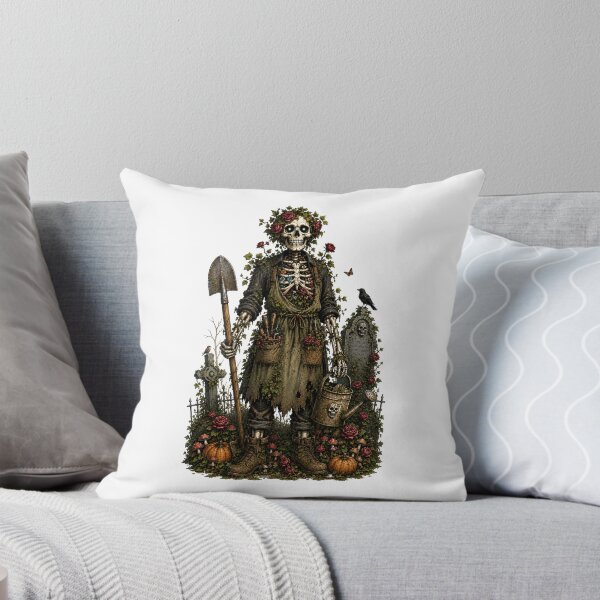 Item preview, Skeleton Gardener | Undead Garden Keeper | Gothic Gardening Skeleton designed and sold by MrDev.