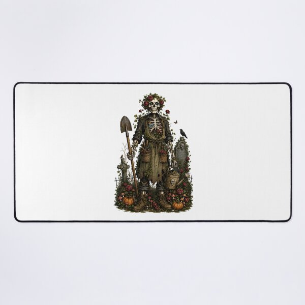 Item preview, Skeleton Gardener | Undead Garden Keeper | Gothic Gardening Skeleton designed and sold by MrDev.