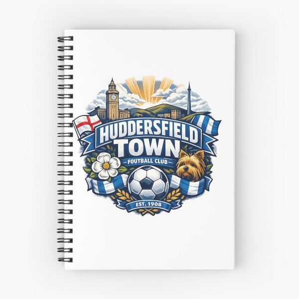 Item preview, Huddersfield Town – Retro Football Fan T-Shirt | Terriers Supporter Design Est. 1908 designed and sold by GarnerSupplyCo.