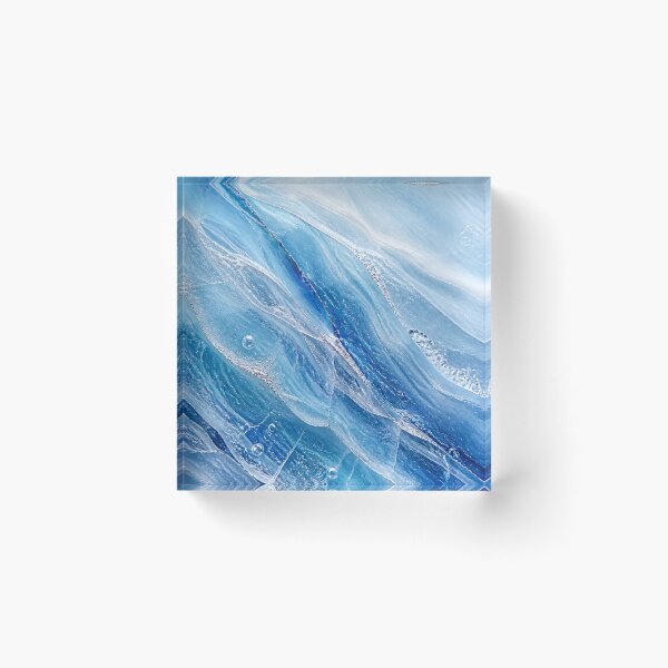 Item preview, Cool Blue Glass Strata designed and sold by GraphycoPublish.