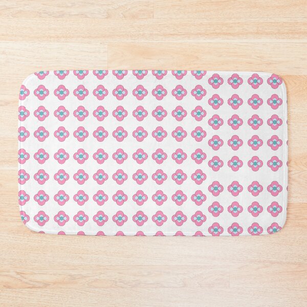 Item preview, Vintage Indian Motif Pink and Teal Minimalist Seamless Repeat Pattern designed and sold by Rehnair.