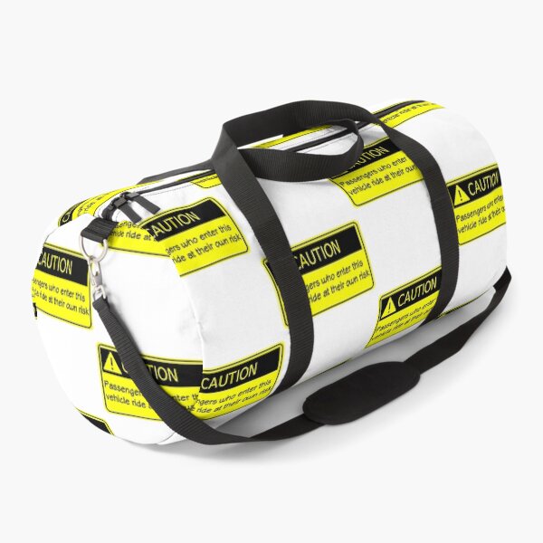 Item preview, Caution Passengers Riding In This Vehicle Ride At Their Own Risk designed and sold by Lion-Minard.
