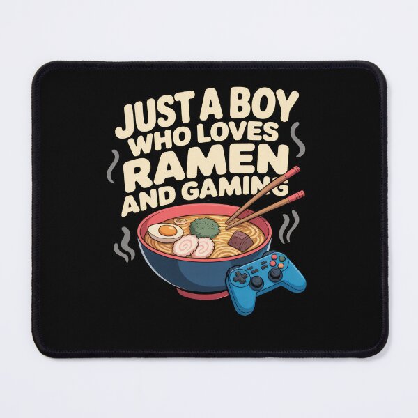 Item preview, Just a Boy Who Loves Ramen and Gaming designed and sold by borutawear.