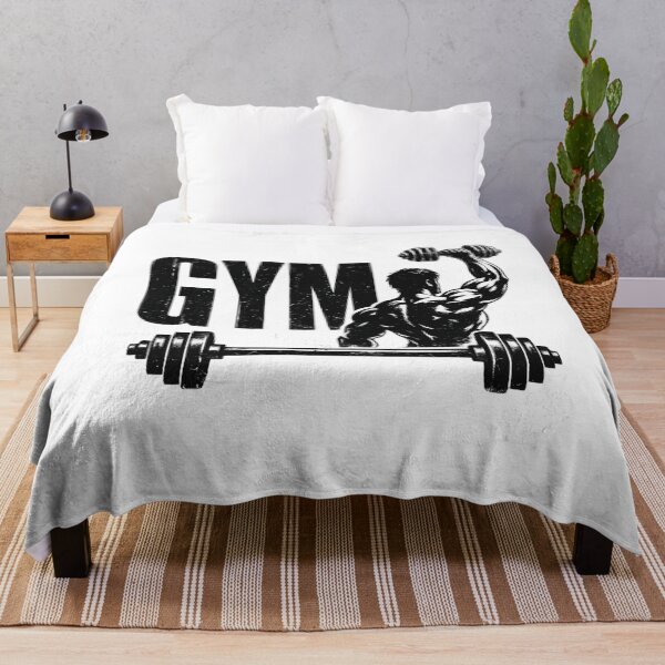 Item preview, Gym Motivation Bodybuilder Barbell Workout Fitness T-Shirt designed and sold by DreamcraftLK.