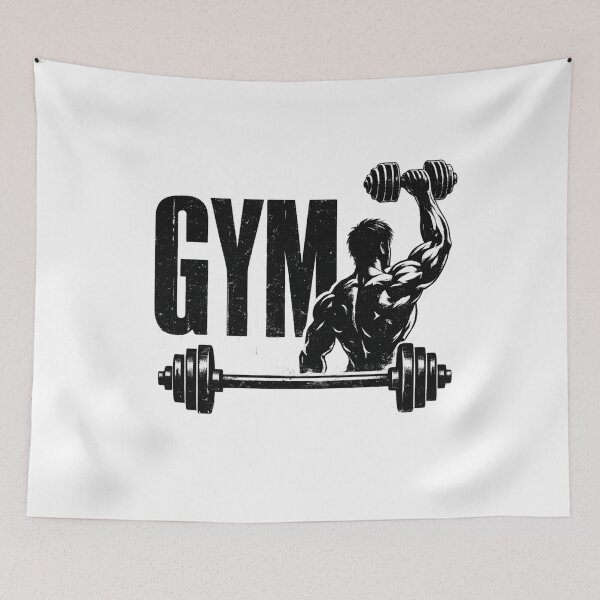 Item preview, Gym Motivation Bodybuilder Barbell Workout Fitness T-Shirt designed and sold by DreamcraftLK.