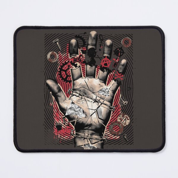 Item preview, Anarchy Hand Punk Graphic Art - Trash Polka Streetwear designed and sold by Artsformore.