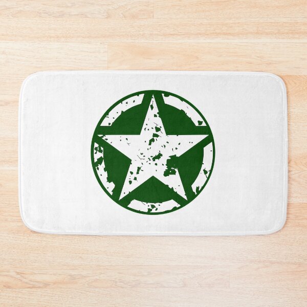Item preview, Distressed Army Star designed and sold by Lion-Minard.