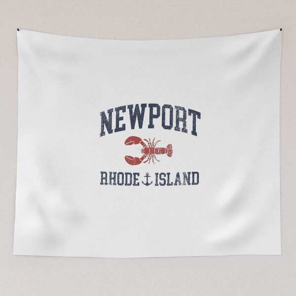 Item preview, Newport Rhode Island Vintage Lobster Nautical Graphic T-Shirt designed and sold by blawdi.