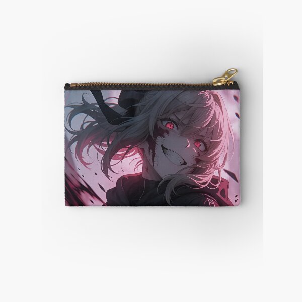 Item preview, Saber | Crimson Shadow Anime Girl – Dark Pink Gothic Warrior Artwork designed and sold by Dyan4.