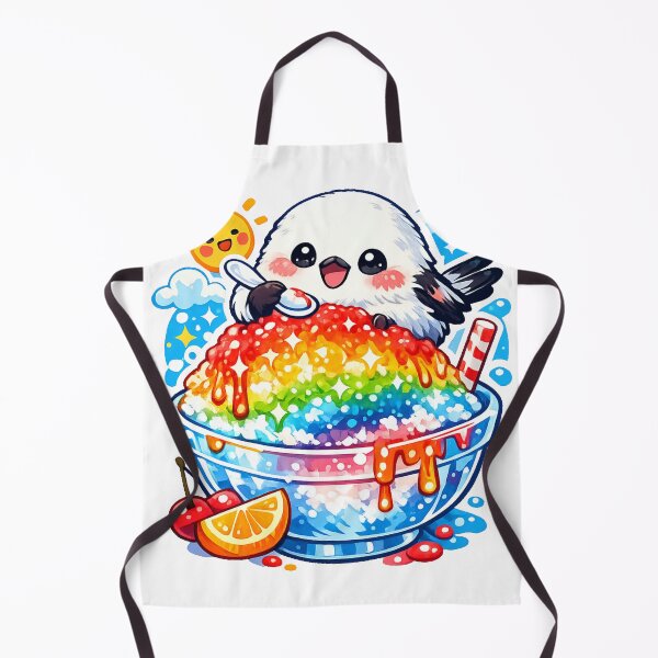 Item preview, Kawaii Shima Enaga Rainbow Kakigori – Cute Japanese Shaved Ice Bird designed and sold by kawaii animal store (in Japan).