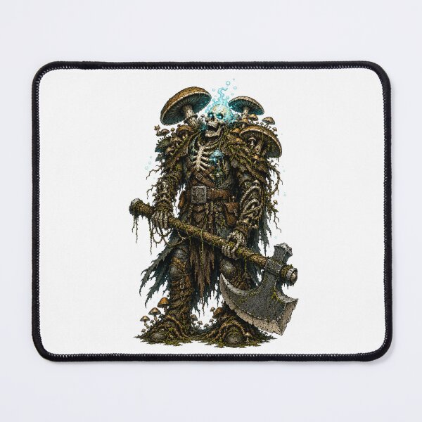 Item preview, Mushroom Berserker | Undead Fungal Warrior | Dark Fantasy Skeleton designed and sold by MrDev.