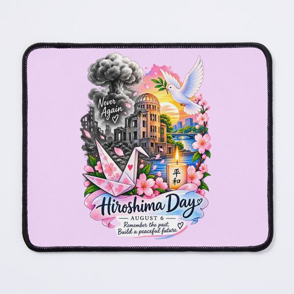 Item preview, Hiroshima Day – Remember the Past, Build Peace designed and sold by StickyDelights.