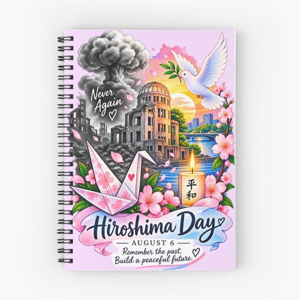 Item preview, Hiroshima Day – Remember the Past, Build Peace designed and sold by StickyDelights.