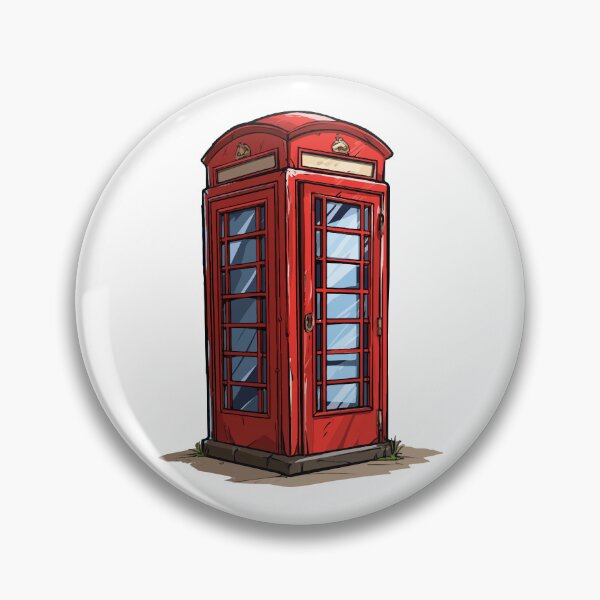 Item preview, Red Telephone Booth Design designed and sold by RichardRags.