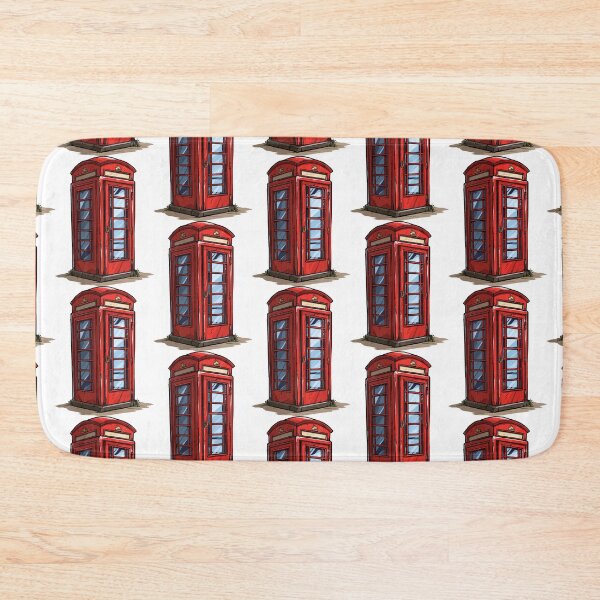 Item preview, Red Telephone Booth Design designed and sold by RichardRags.